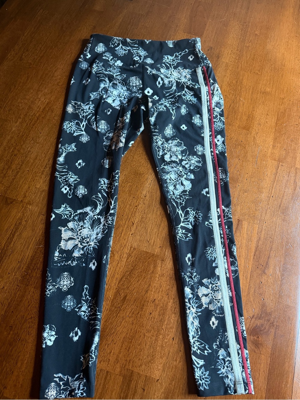 Free People Movement Freestyle Floral Stripe High-Waist Leggings- Like New